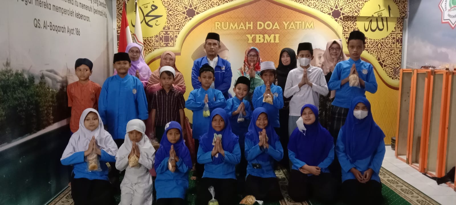 Read more about the article Santunan Pekanan Adik-Adik Yatim Binaan Yayasan Berkembang Mandiri Indonesia