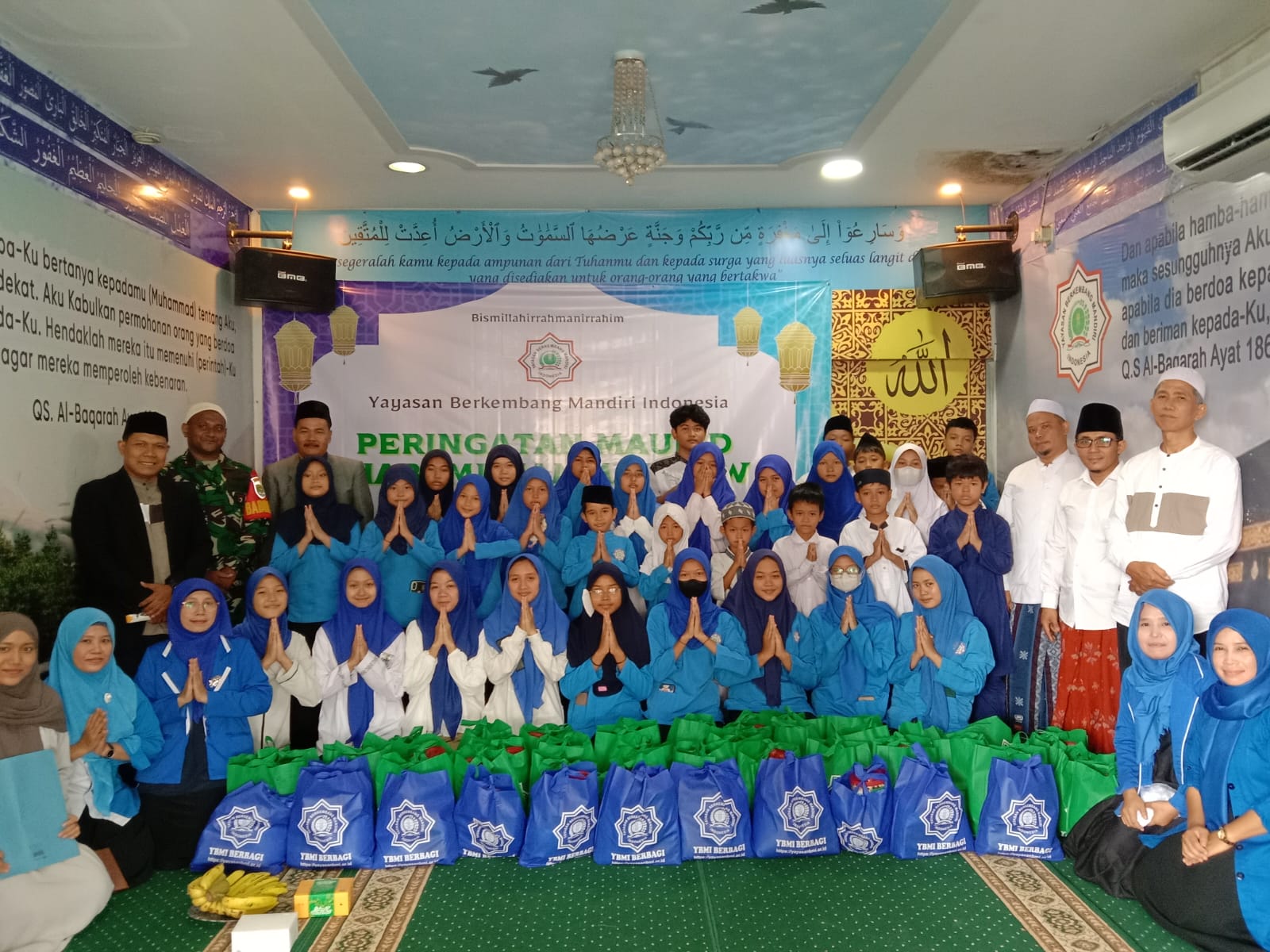 Read more about the article Peringatan Maulid Nabi Muhammad SAW di Yayasan Berkembang Mandiri Indonesia